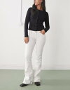 【送料無料】 チープマンデー レディース デニムパンツ ボトムス Cheap Monday Booty Bei stretch low rise bootcut jeans in white White