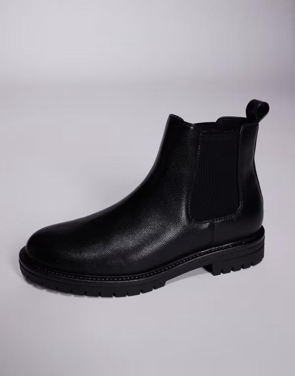 �������� ��� ���塼�� �֡��ġ��쥤��֡��� �����륷���֡��� �����륷�� ASOS DESIGN Chelsea boots Black �֥�å�