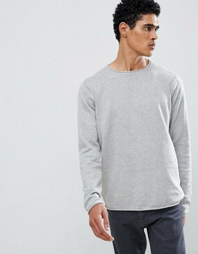 ディーストラクト メンズ ニット・セーター アウター D-Struct Crew Neck Sweater Grey