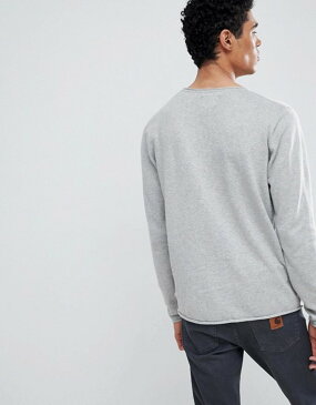 ディーストラクト メンズ ニット・セーター アウター D-Struct Crew Neck Sweater Grey