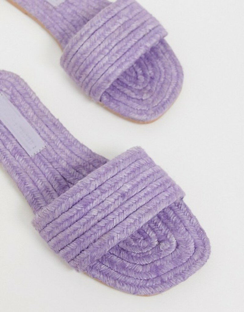 エイソス レディース サンダル シューズ ASOS DESIGN Jayme espadrille sandals Lilac エイソス レディース サンダル シューズ ASOS DESIGN Jayme espadrille sandals Lilac