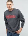 エレメント メンズ パーカー・スウェット アウター Element Signature Crew Sweatshirt Charcoal Heather Grey