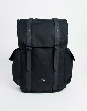 スパイラル メンズ バックパック・リュックサック バッグ Spiral Transporter backpack in black Black