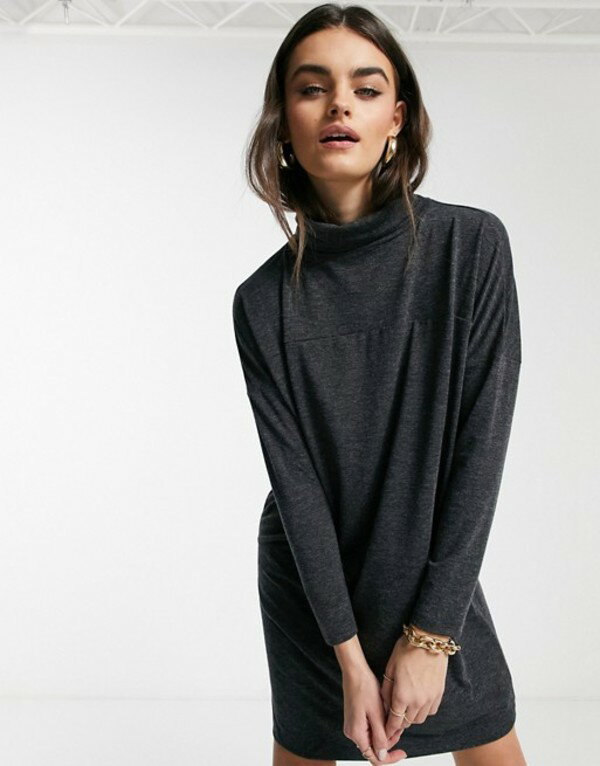 海外正規品 マンゴ レディース ワンピース トップス Mango High Neck Jersey Dress In Charcoal Grey 爆安プライス Www gedmx Com 海外正規品 マンゴ レディース ワンピース トップス Mango High Neck Jersey Dress In Charcoal Grey 爆安プライス Www gedmx Com