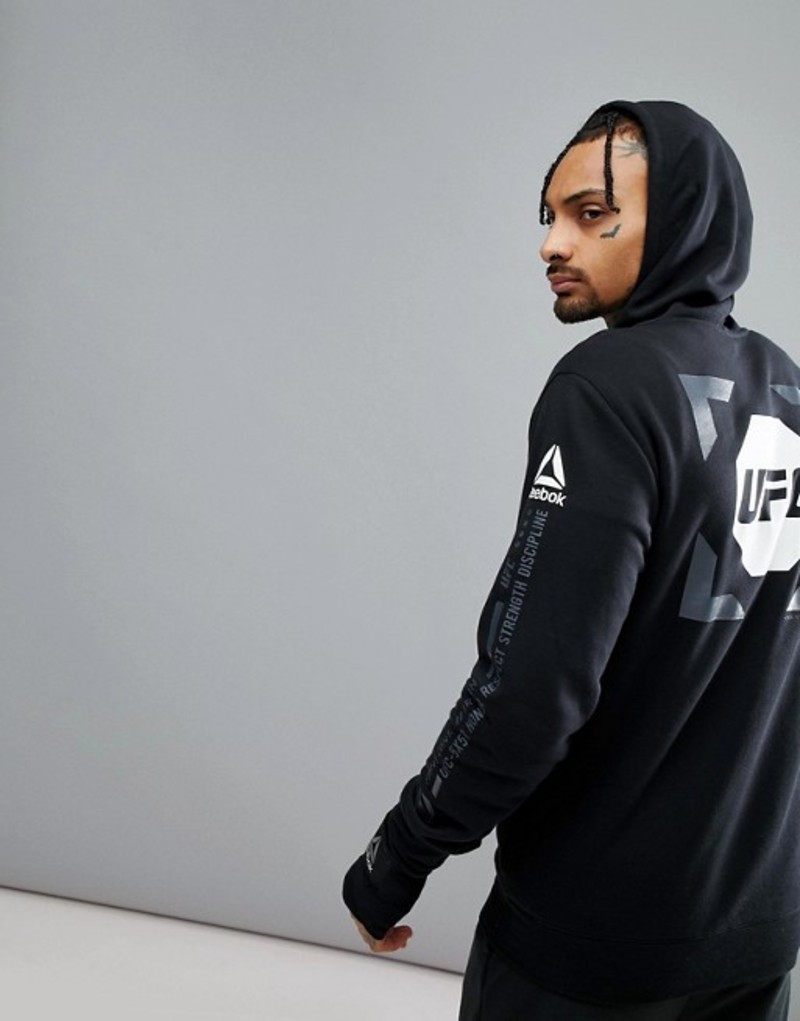 リーボック メンズ パーカー・スウェット アウター Reebok Combat x UFC H...