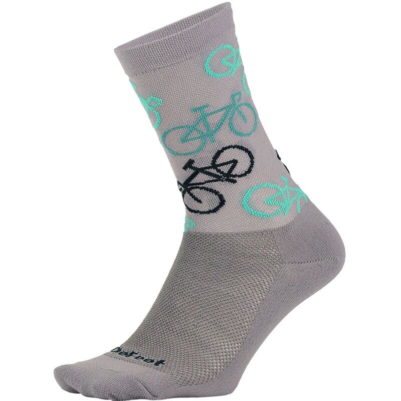 ̵ ǥե    Aireator 6in Sock Pixel Bike/Grey