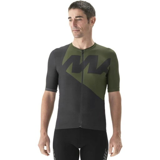 【送料無料】 マビック メンズ Tシャツ トップス Aksium Graphic Jersey - Men's Carbone/Olive