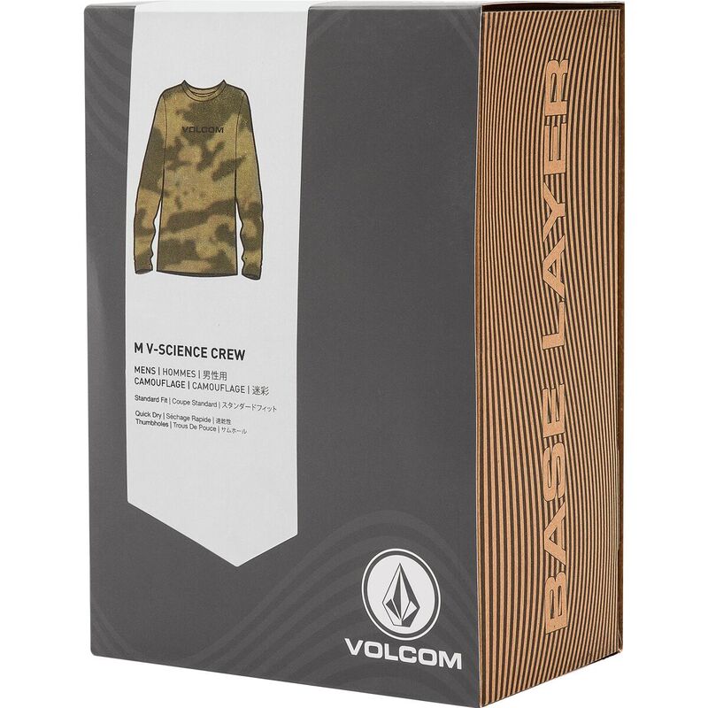 【送料無料】 ボルコム メンズ Tシャツ トップス M V-Science Crew Top - Men's Camouflage