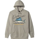 【送料無料】 ダークシーズ メンズ パーカー・スウェット アウター Thin Line Fleece Hoodie - Men's Cement