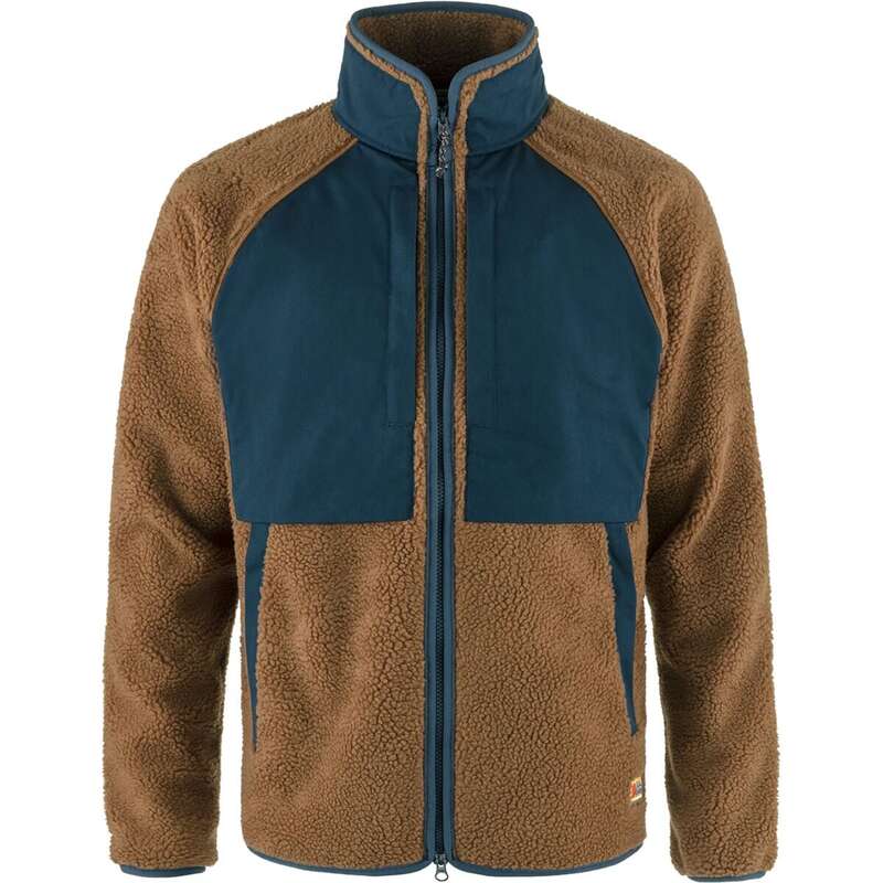 フェールラーベン メンズ アウター ジャケット・ブルゾン ジャケット Fjallraven Vardag Pile Jacket - Men's Chestnut/Navy ネイビー
