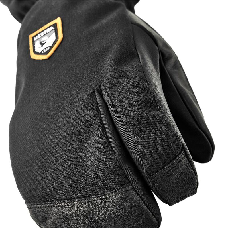 【送料無料】 ヘストラ メンズ 手袋 アクセサリー CZone Mountain 3-Finger Mitten Black