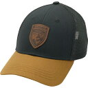 【送料無料】 キュール メンズ 帽子 アクセサリー Rustik Born Trucker Hat Onyx/Teak