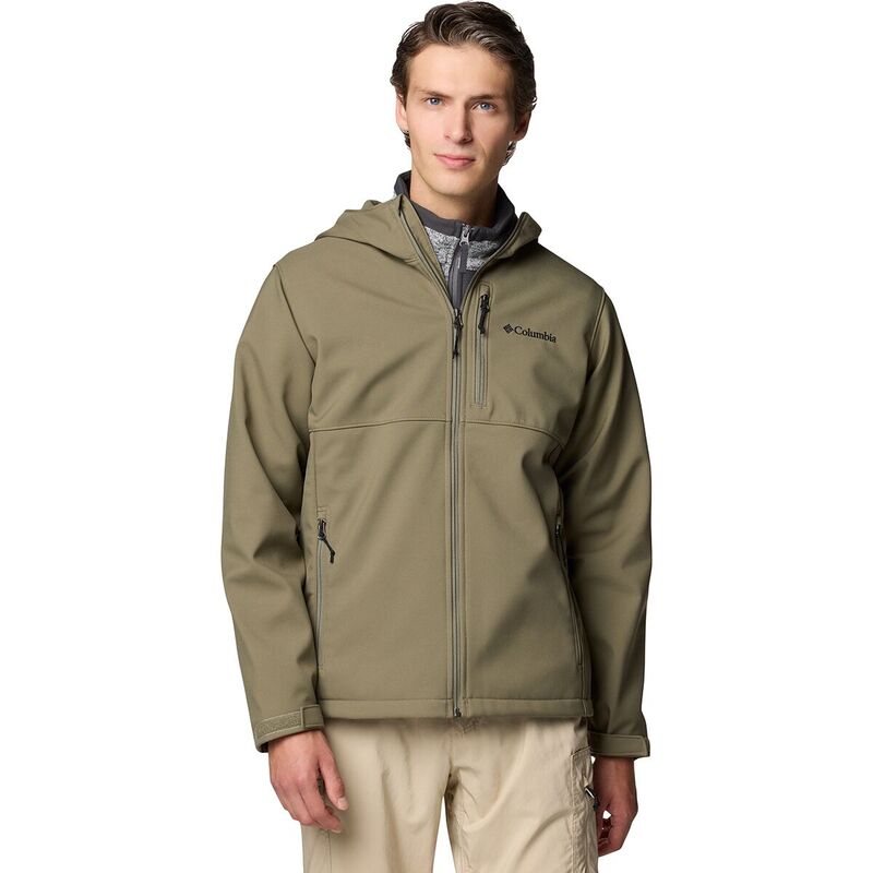 【送料無料】 コロンビア メンズ ジャケット・ブルゾン アウター Ascender II Hooded Softshell Jacket - Men's Stone Green