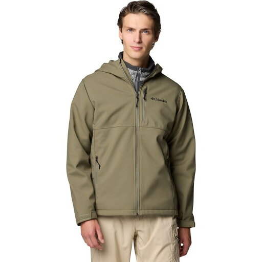 【送料無料】 コロンビア メンズ ジャケット・ブルゾン アウター Ascender II Hooded Softshell Jacket - Men's Stone Green