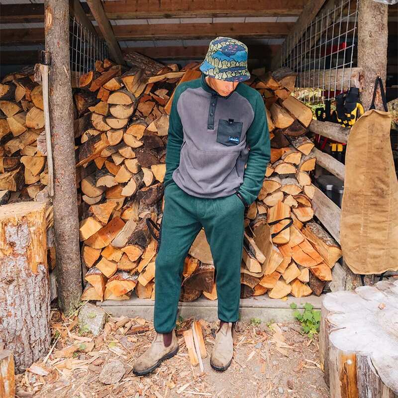 【送料無料】 カブー メンズ カジュアルパンツ ボトムス Relax Slacks - Men's Green Gables