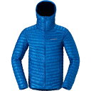 【送料無料】 ノローナ メンズ ジャケット・ブルゾン アウター Trollveggen Superlight Down800 Hooded Jacket - Men's Skydiver