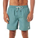 【送料無料】 ケイティン メンズ ハーフパンツ・ショーツ 水着 Poolside Volley - Men's Atlantic Green(4)
