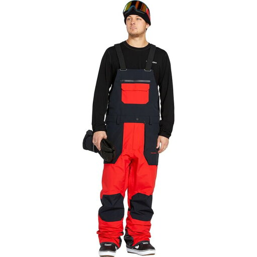 【送料無料】 ボルコム メンズ カジュアルパンツ ボトムス Rain GORE-TEX Bib Overall - Men's Crimson 【送料無料】 ボルコム メンズ カジュアルパンツ ボトムス Rain GORE-TEX Bib Overall - Men's Crimson