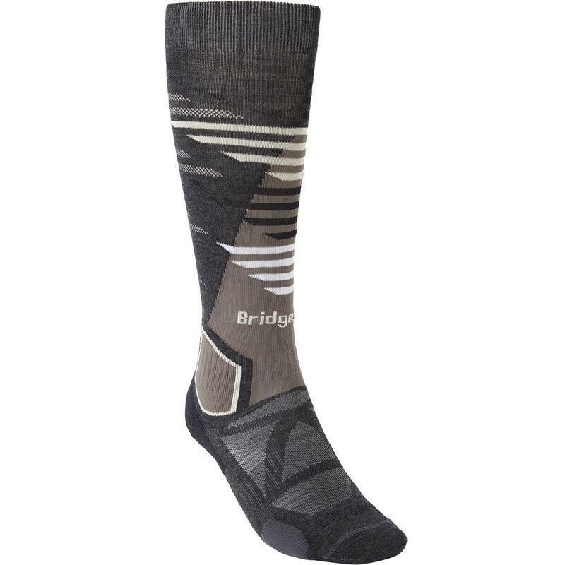 ̵ ֥åǡ    Ski Lightweight Pattern Sock Graphite/Bu...