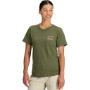 【送料無料】 アウトドアリサーチ メンズ Tシャツ トップス Switchback Logo T-Shirt Grove/Pro Khaki