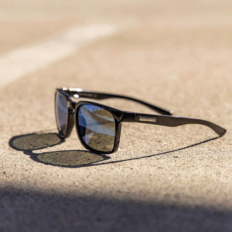 【送料無料】 サンクラウドポラライズド メンズ サングラス・アイウェア アクセサリー Rambler Polarized Sunglasses Crystal Amber/Polar Red Mirror