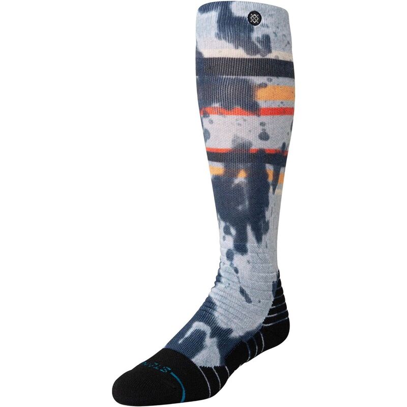 ̵     Brong Snow Sock Grey/Red