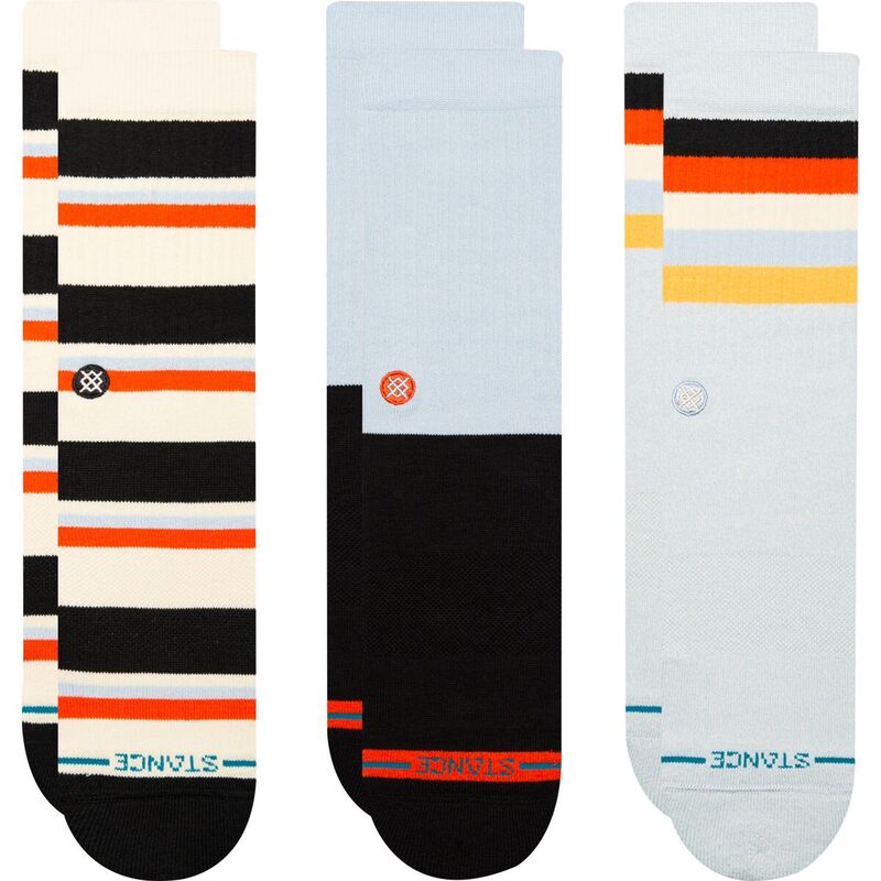 ̵     Weekly Grind Crew Sock - 3-Pack Ice Blue
