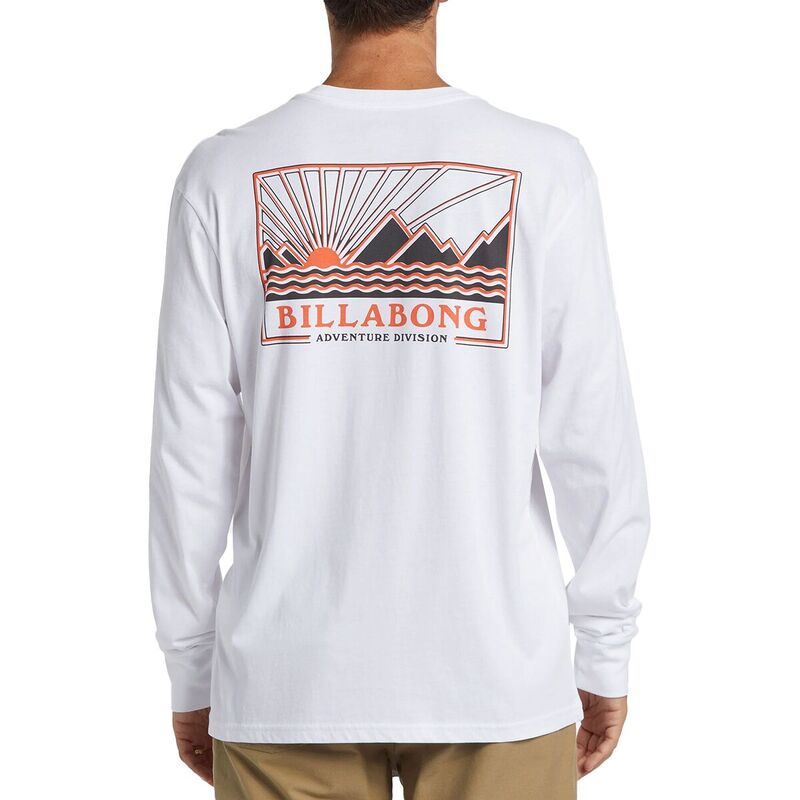 ビラボン メンズ トップス Tシャツ 長袖 Billabong Range Long-Sleeve T-Shirt - Men's White ホワイト