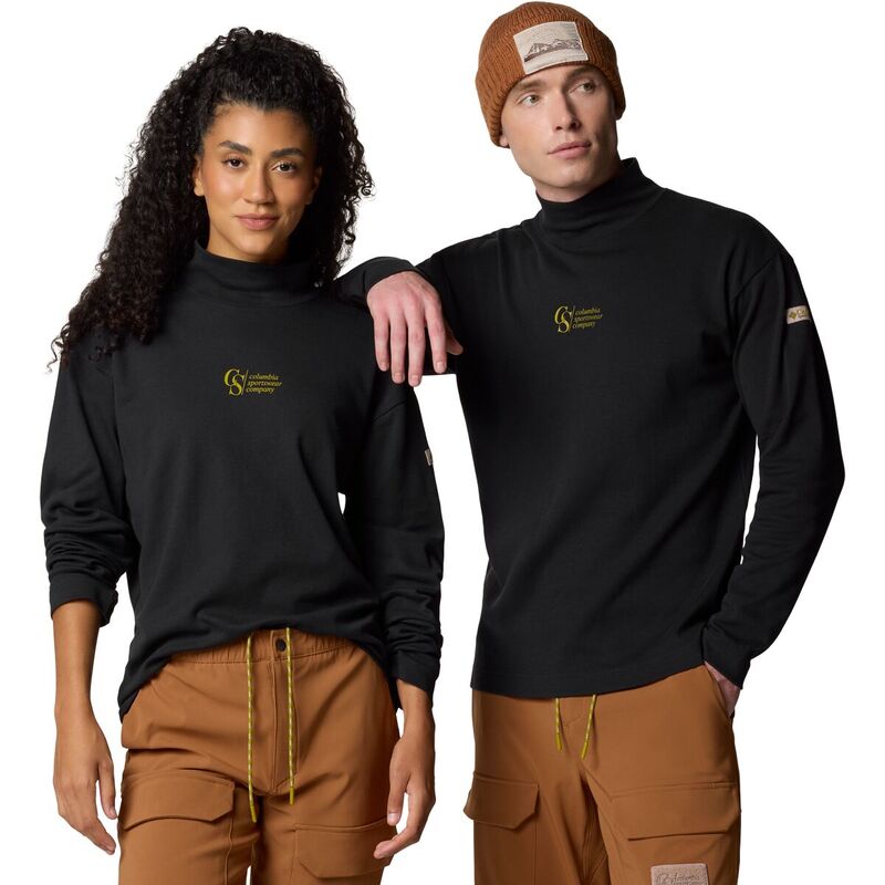 コロンビア メンズ トップス Tシャツ 長袖 グラフィック Columbia Wallowa Graphic Long-Sleeve T-Shirt - Men's Black ブラック