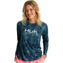 【送料無料】 フック レディース Tシャツ トップス Aqua Dye Pursuit Crew Top - Women's Naval Academy