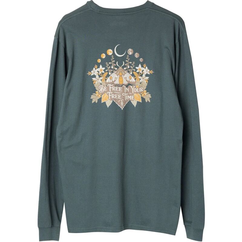 カブー メンズ トップス Tシャツ 長袖 KAVU Free Time Long-Sleeve T-Shirt - Men's Green Gables グリーン
