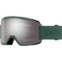【送料無料】 スミス メンズ サングラス・アイウェア アクセサリー Squad Goggles Alpine Green Vista/ChromaPop Sun Platinum Mirror/Clear(4)