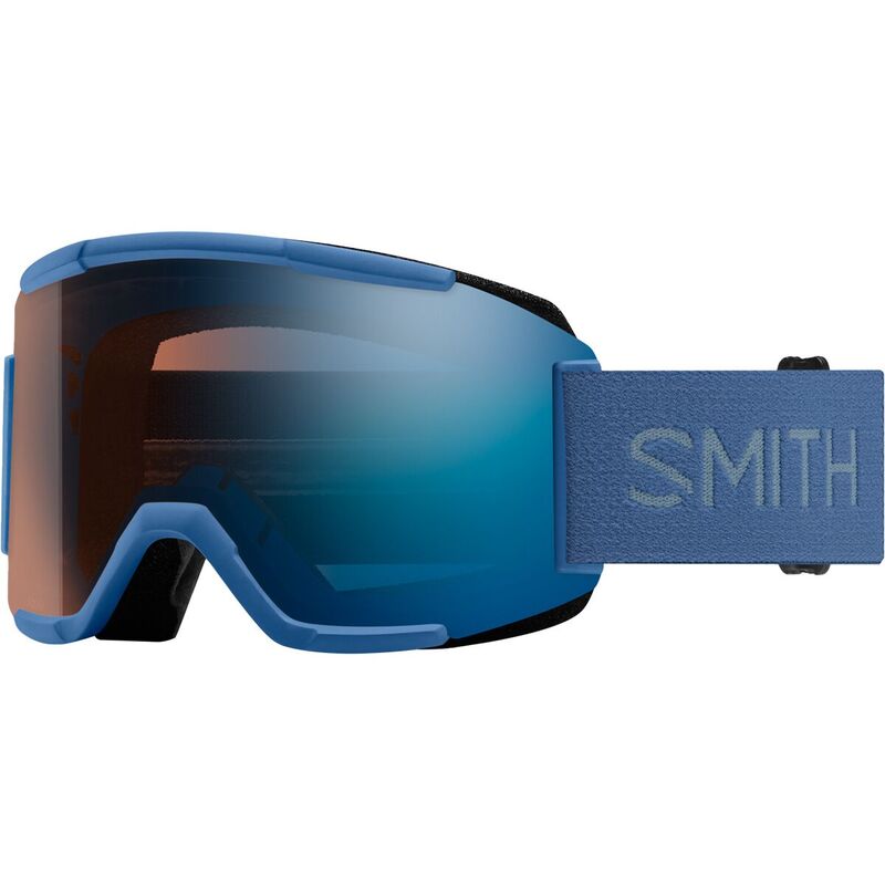 【送料無料】 スミス メンズ サングラス・アイウェア アクセサリー Squad Goggles True Blue/ChromaPop Pro Photochromic Blue Mirror/No Extra Lens