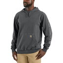【送料無料】 カーハート メンズ パーカー・スウェット アウター Relaxed Fit MW Garment Dyed FT Graphic Sweatshirt - Men's Shadow