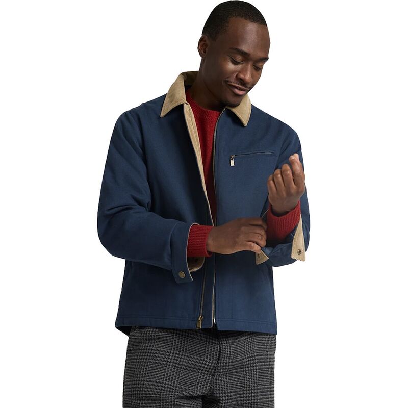 ペンドルトン メンズ アウター ジャケット・ブルゾン キャンバス Pendleton Tahoma Canvas Trucker Jacket - Men's Navy