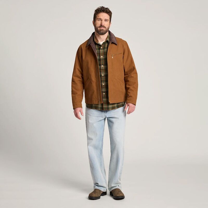 ペンドルトン メンズ アウター ジャケット・ブルゾン キャンバス Pendleton Tahoma Canvas Trucker Jacket - Men's Navy