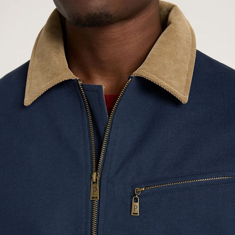 ペンドルトン メンズ アウター ジャケット・ブルゾン キャンバス Pendleton Tahoma Canvas Trucker Jacket - Men's Navy