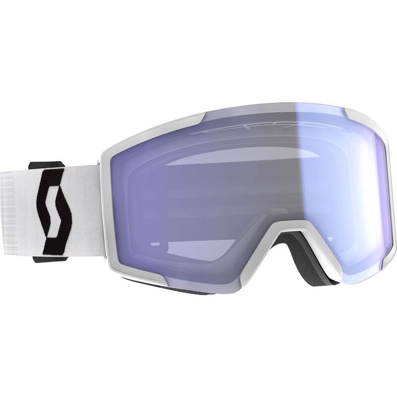 スコット メンズ アクセサリー サングラス・アイウェア Scott Shield Snow Goggles 2025 White W/ Illu..