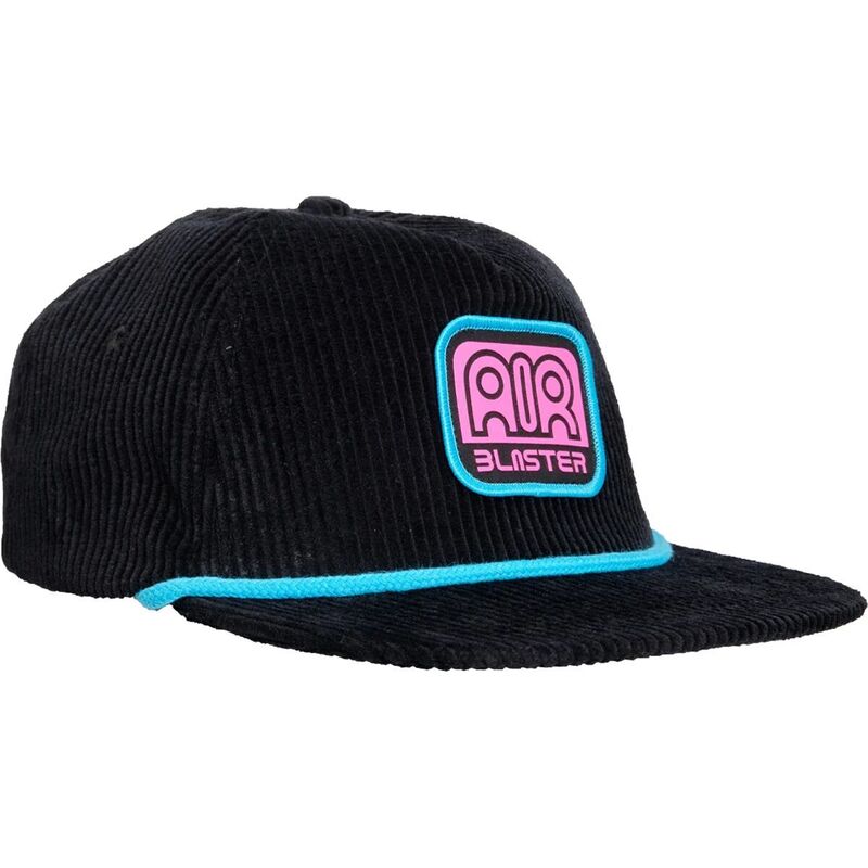 エアブラスター メンズ アクセサリー 帽子 コーデュロイ キャップ Airblaster Corduroy Cap Black ブラック
