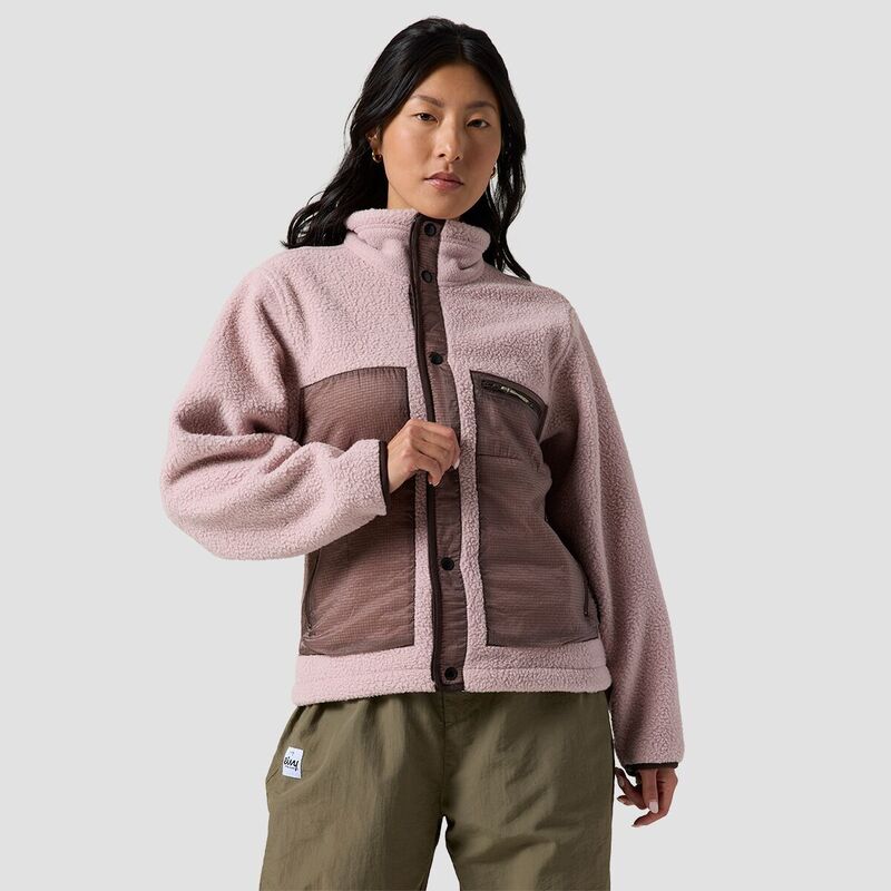 バックカントリー レディース アウター ジャケット・ブルゾン フリース ジャケット Backcountry Wander Pile-Fleece Jacket - Women's Bark