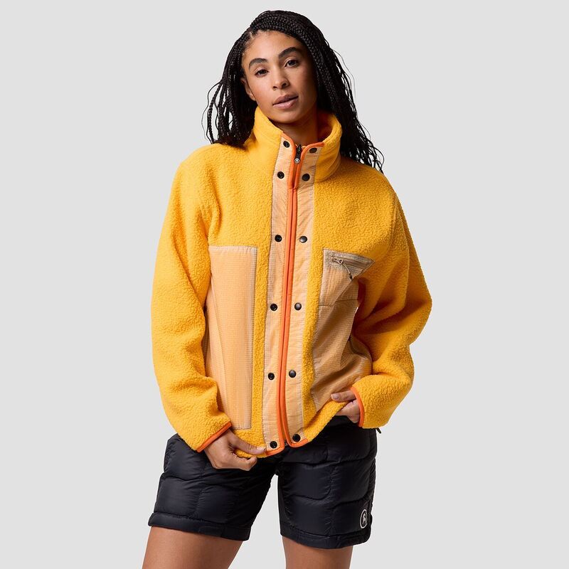 バックカントリー レディース アウター ジャケット・ブルゾン フリース ジャケット Backcountry Wander Pile-Fleece Jacket - Women's Zinnia