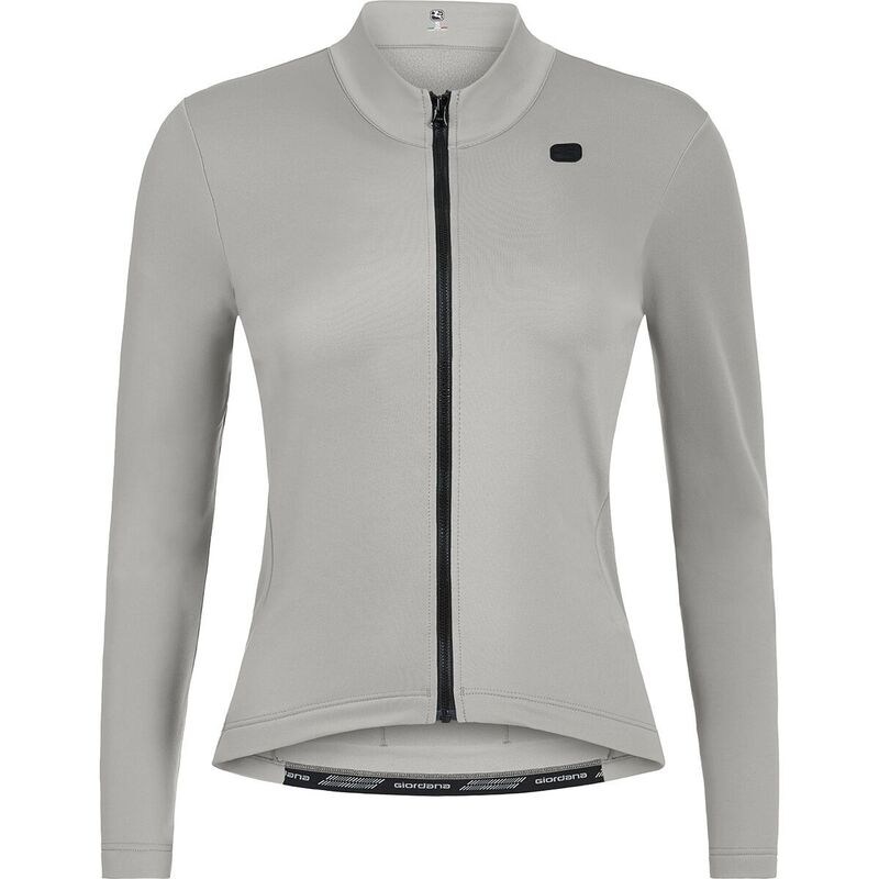 ジョルダーノ レディース トップス シャツ ジャージー 長袖 Giordana Silverline Thermal Long-Sleeve Jersey - Women's Lunar Grey グレー