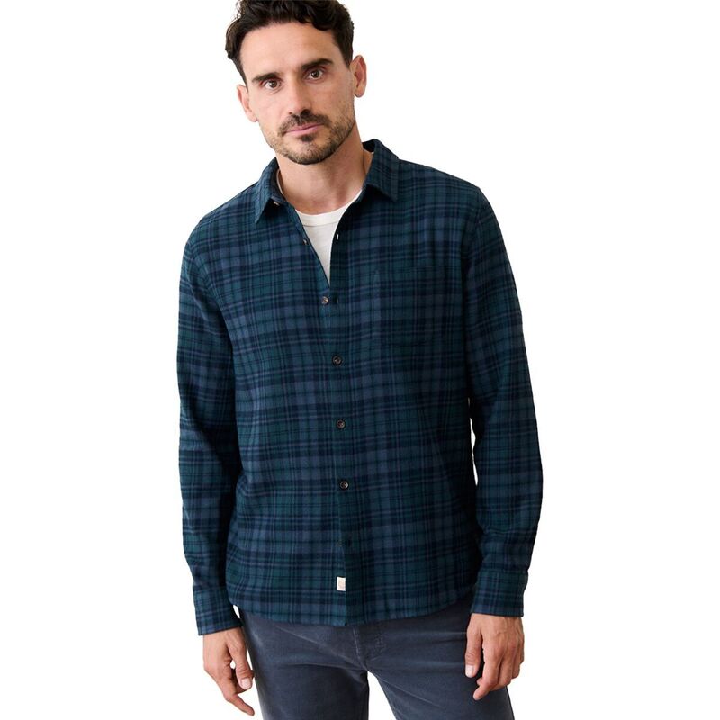 マリーン レイヤー メンズ トップス シャツ Marine Layer Pacifica Stretch Shirt - Men's Green Multi Plaid グリーン