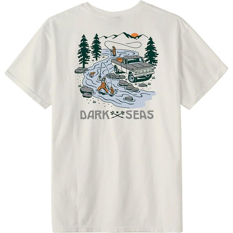 ダークシーズ メンズ トップス Tシャツ Dark Seas Montana T-Shirt - Men's Antique White ホワイト