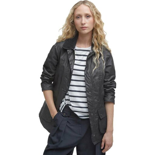 【送料無料】 バブアー レディース ジャケット・ブルゾン アウター Beadnell Wax Jacket - Women's Black 【送料無料】 バブアー レディース ジャケット・ブルゾン アウター Beadnell Wax Jacket - Women's Black