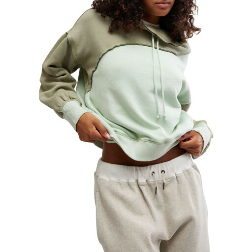 【送料無料】 フリーピープル レディース ジャケット・ブルゾン アウター Homestretch Colorblock Jacket - Women's Sage Stone Combo 【送料無料】 フリーピープル レディース ジャケット・ブルゾン アウター Homestretch Colorblock Jacket - Women's Sage Stone Combo