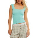【送料無料】 フリーピープル レディース タンクトップ トップス Love Letter Cami - Women's Aruba Blue(4)