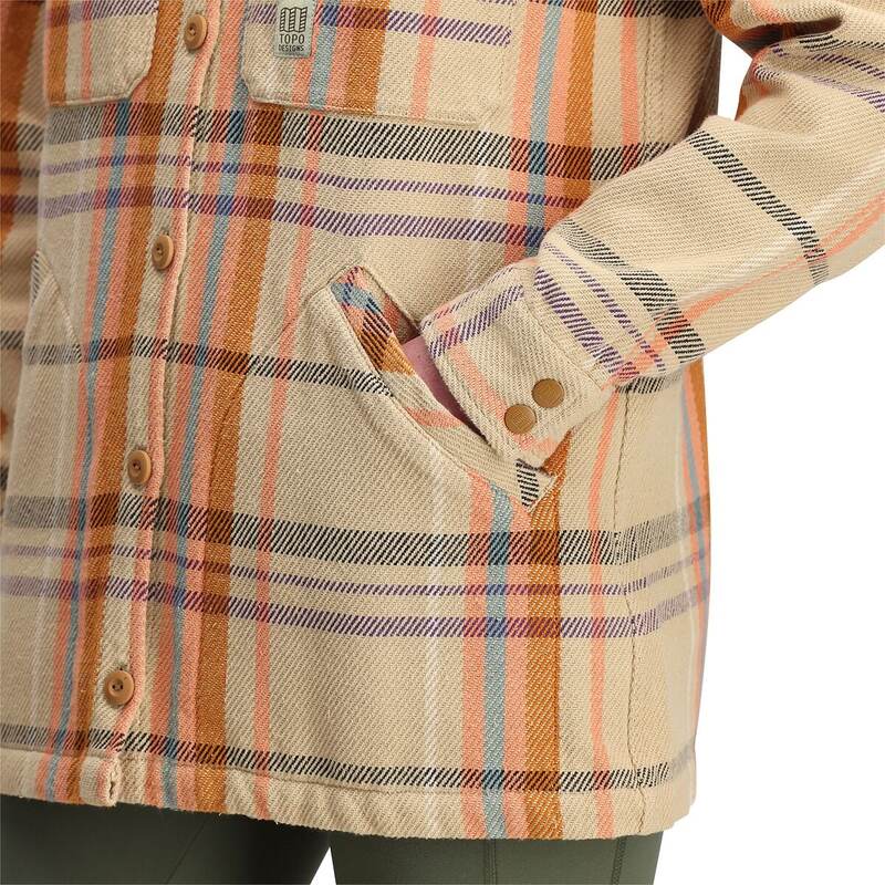 【送料無料】 トポ・デザイン レディース ジャケット・ブルゾン アウター Mountain Shirt Jacket - Women's Sahara Multi Plaid