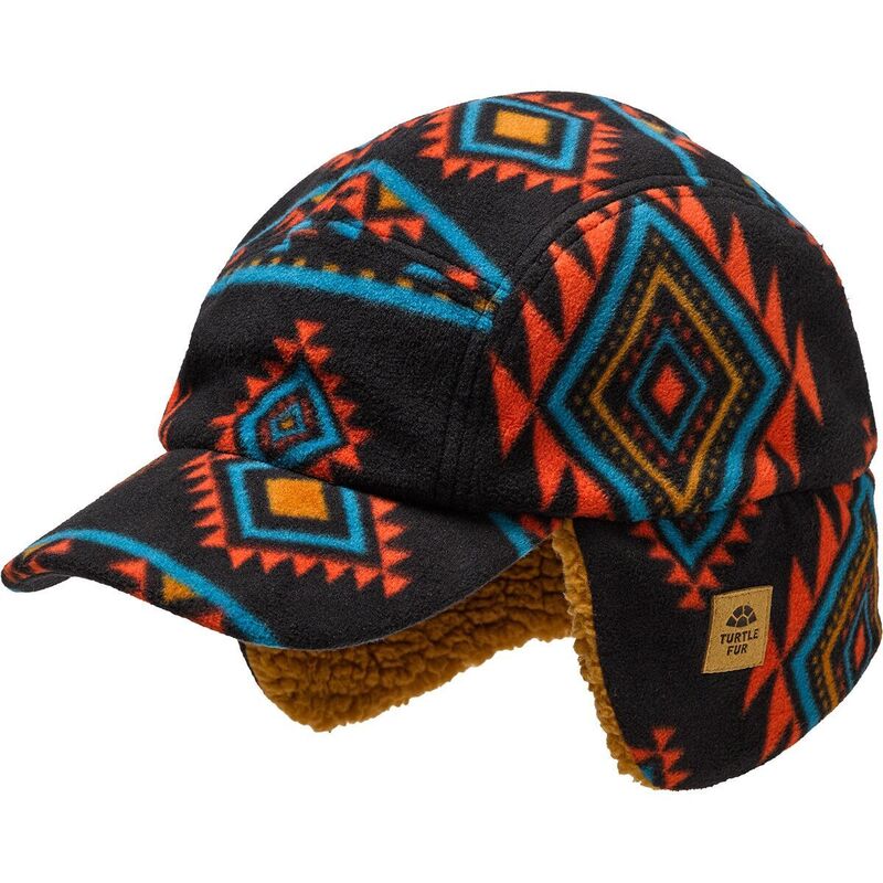 タートルファー メンズ アクセサリー 帽子 プリント フリース Turtle Fur Printed Fleece Artrapper + Comfort Lu...