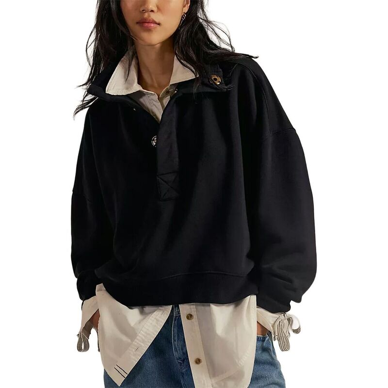 フリーピープル レディース アウター ニット・セーター Free People Timeless Pullover - Women's Blac..